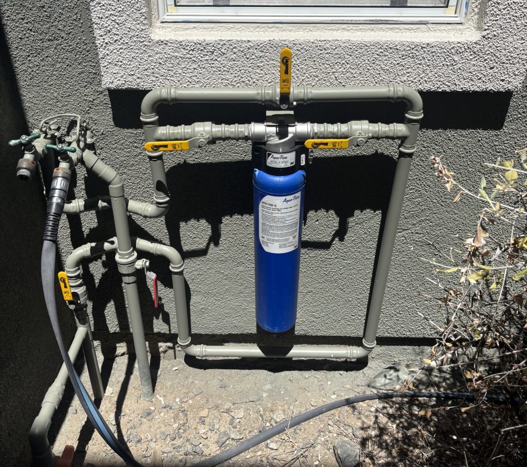exterior water filter