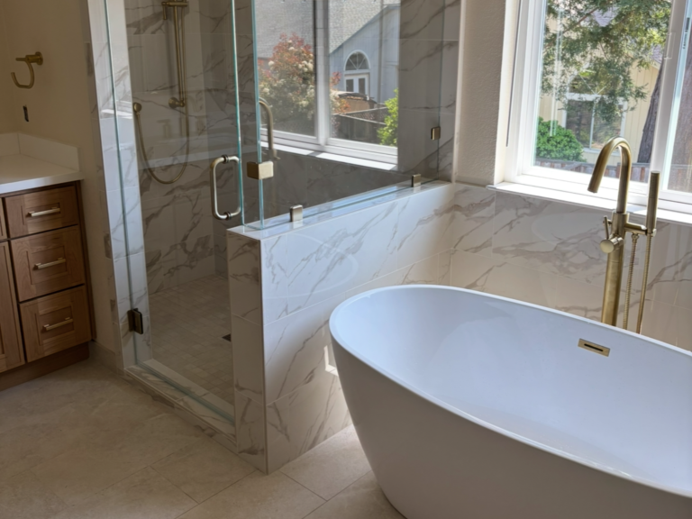 finished remodeled bathroom